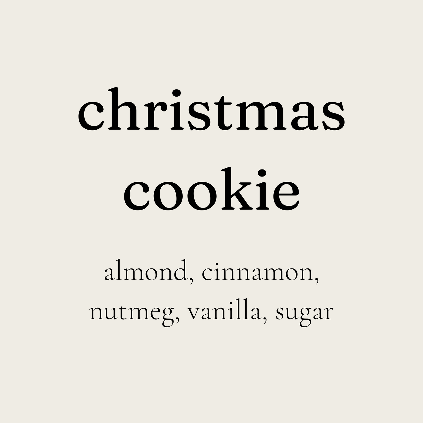 Holiday Collection - Christmas Cookie