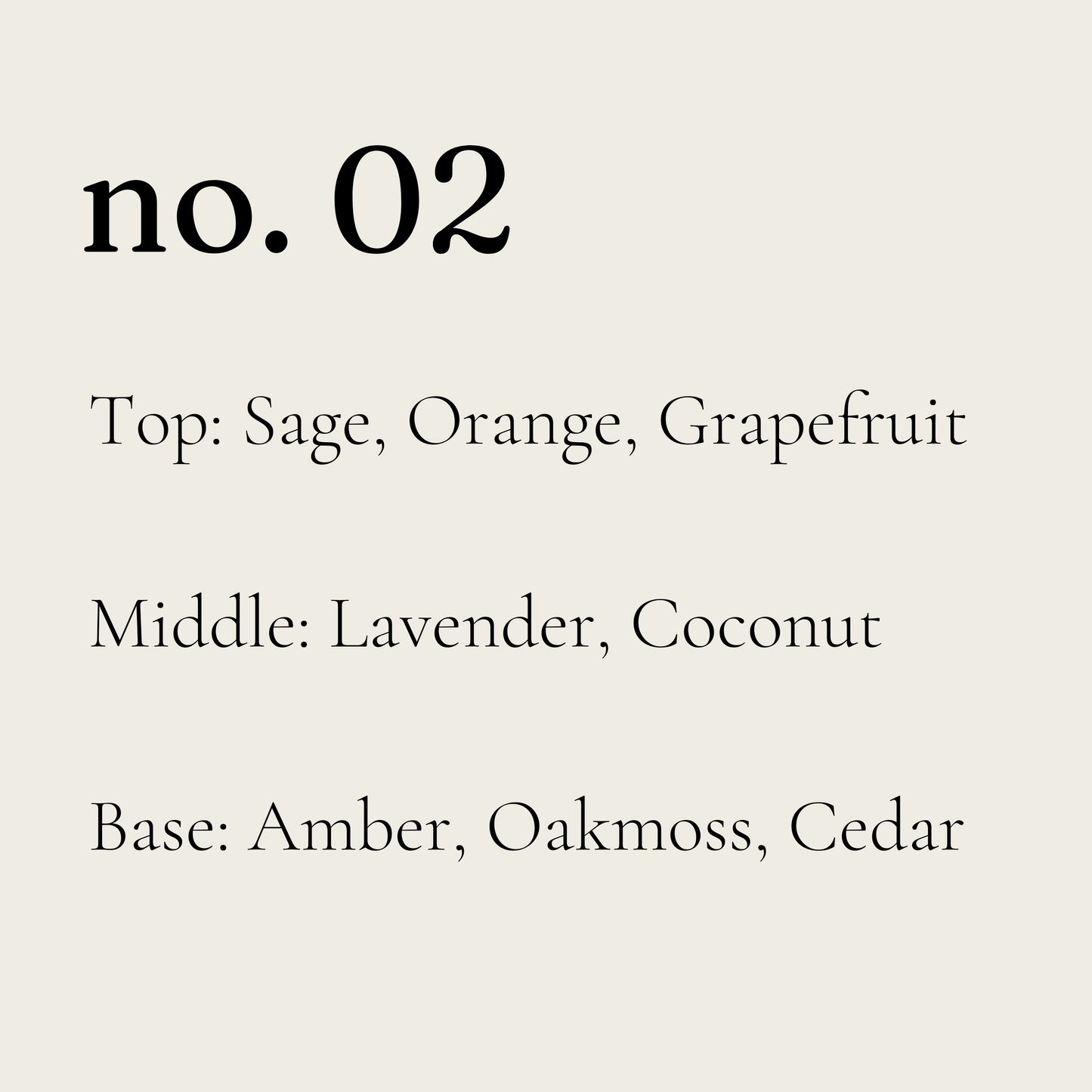 Crystal - No. 02 | sage, oakmoss, amber